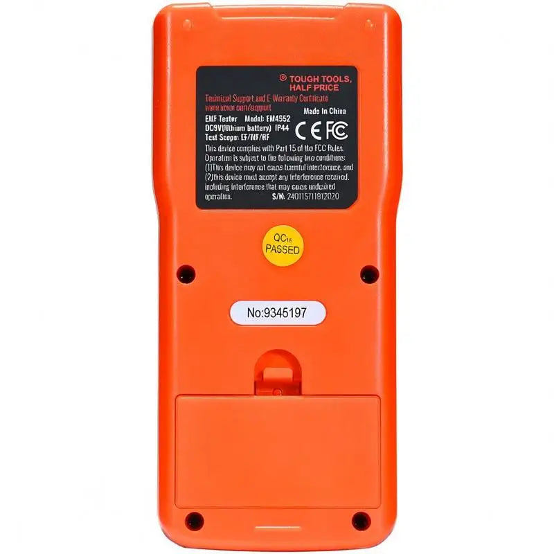 3-in-1 EMF Meter, 5Hz - 3.5GHz, Handheld Rechargeable Electromagnetic Field Radiation Detector, Digital LCD EMF Tester for EF MF RF Home Inspections Outdoor Ghost Hunting Paranormal Equipment