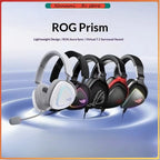 ROG Prism Lightweight Over-Ear Gaming Earphones 7.1 Channel Gaming Headset RGB Lighting Aura Sync Prism 2 Gaming Headphone Gifts
