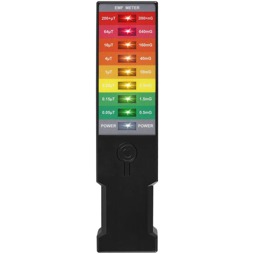 Handheld EMF Radiation Detector (9-LED Indicator)
