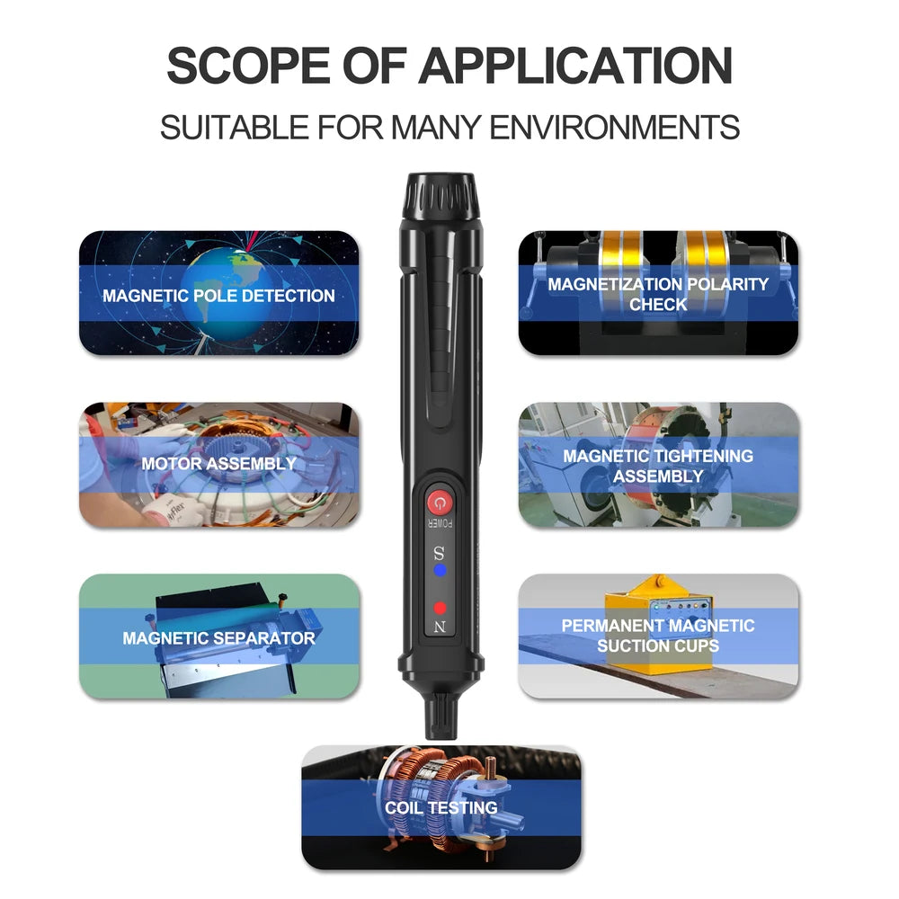 Magnetic Pole Tester (N/S Identifier)