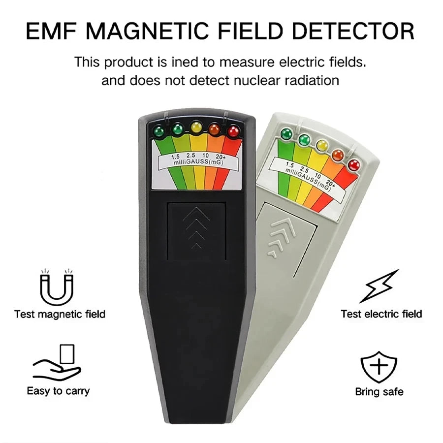 5-LED EMF Magnetic Field Detector