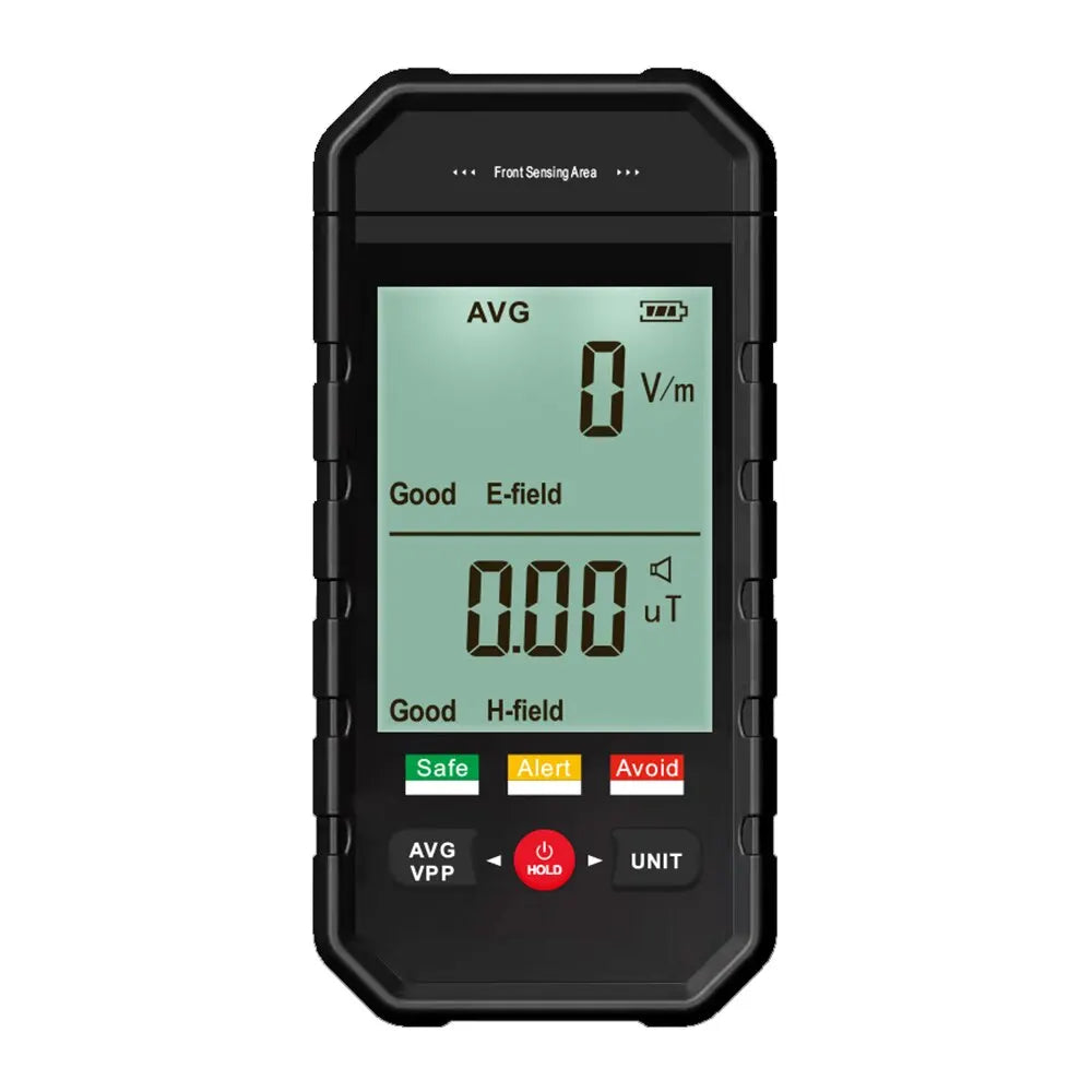 TOOLTOP 3 Inches Electromagnetic Radiation Tester EMF Meter Mobile Electromagnetic Radiation Detectors for Household Appliances