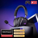 ROG Prism Lightweight Over-Ear Gaming Earphones 7.1 Channel Gaming Headset RGB Lighting Aura Sync Prism 2 Gaming Headphone Gifts