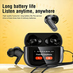 Lenovo V11 TWS Wireless Earphones Touch Screen Digital Display Bluetooth Headset In Ear ANC Noise Reduction Headphone With Mic